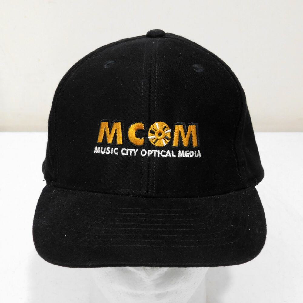 Music City Optical Media Strapback Baseball Hat Nashville CD